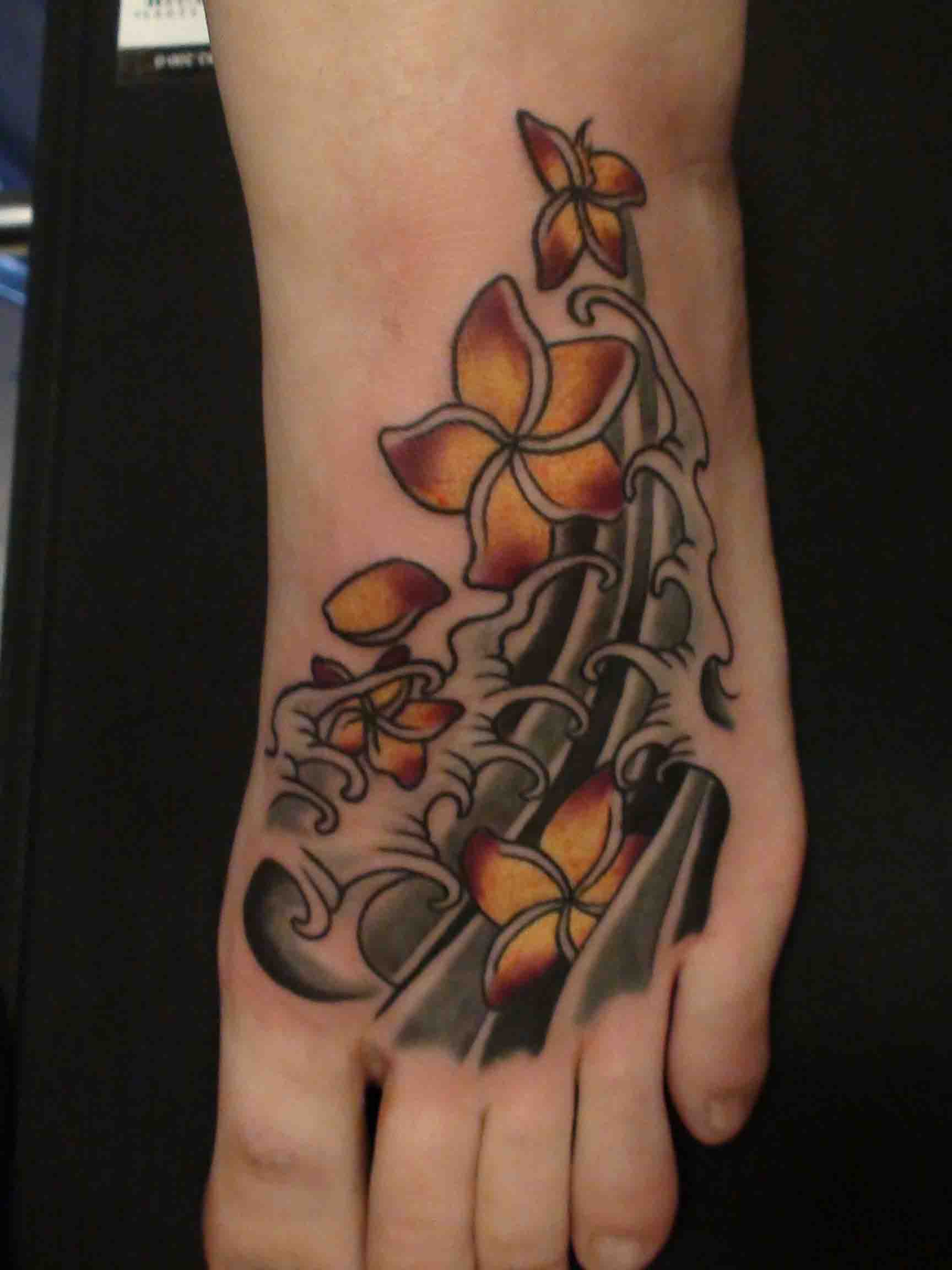 Foot tattoo by Shaun